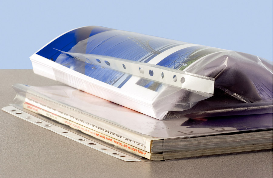 Файл для каталогов А4, 170мкм., верхний разрез, 10шт./уп., прозр. LEITZ - фото 2