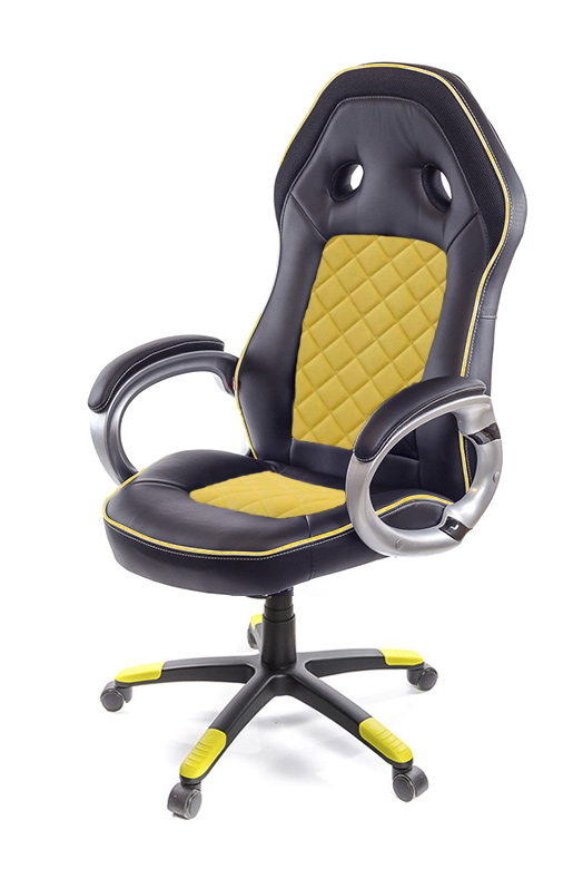 Крісло для керівника Бліц PL TILT, жовт. АКЛАС - фото 1