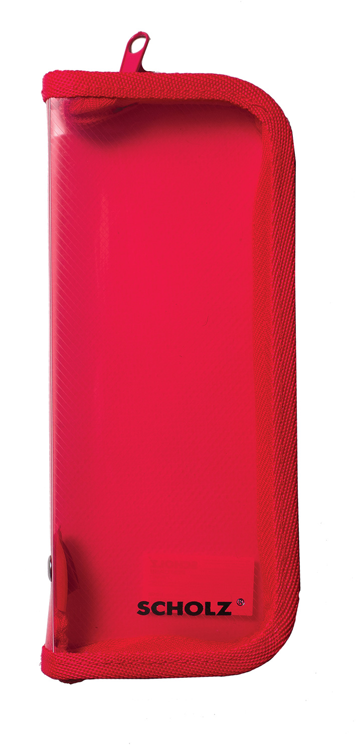 Папка-конверт на блискавці 75мм.*195мм.*30мм., асорті Scholz - фото 3