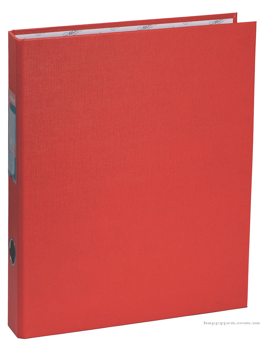 Папка А4, 50мм., 2кольца (PVC), красн. NORMA - фото 1