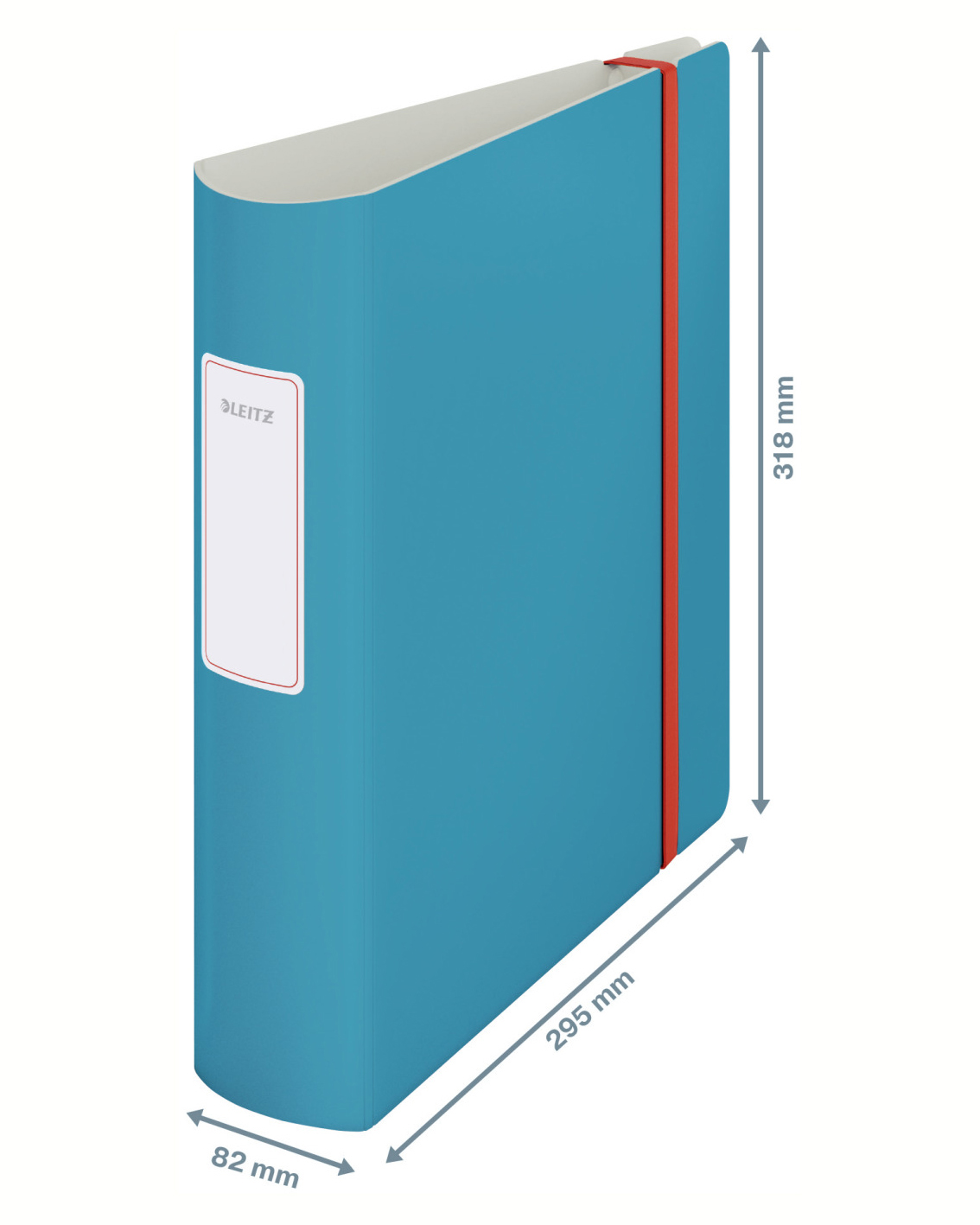 Реєстратор 8,2см. А4 (PP) 180мм., Active Cosy, син. LEITZ - фото 2