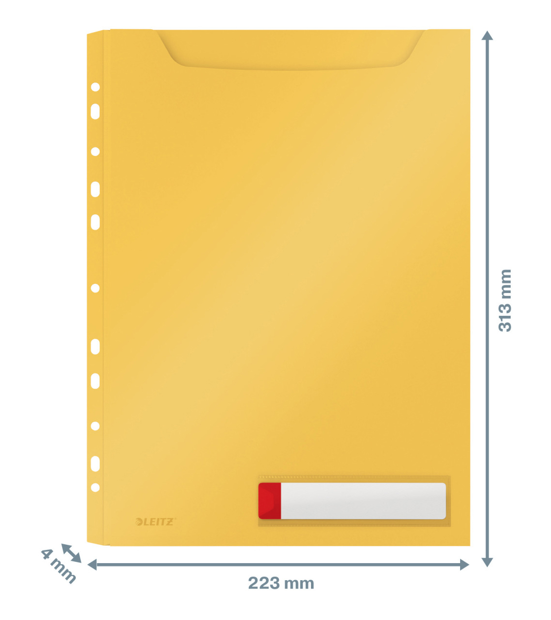 Файл для документів розширений А4 200мкм  на 150 арк.,Cosy, жовт. LEITZ - фото 2