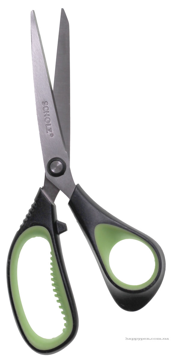 Ножницы 19см., с прорезиненными ручками, долго остаются острыми Scholz - фото 1