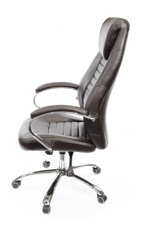 Крісло для керівника Олбері CH ANF, темно-корич. АКЛАС - фото 1