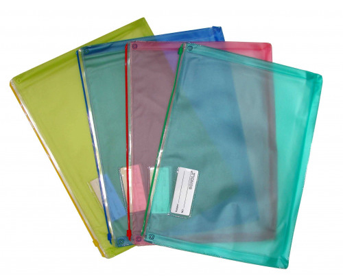 Папка на блискавці, А4, 180мм., матова, з розш.дном Scholz - фото 5