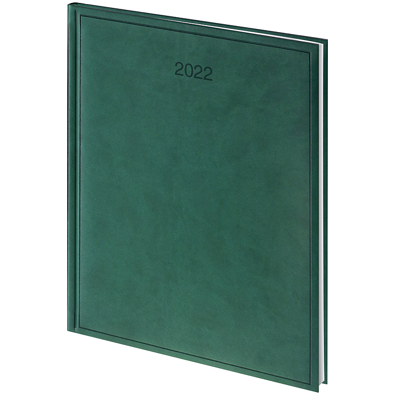 Щотижневик датований 2022 Бюро Torino, 21х26см., зелен. Brunnen - фото 2