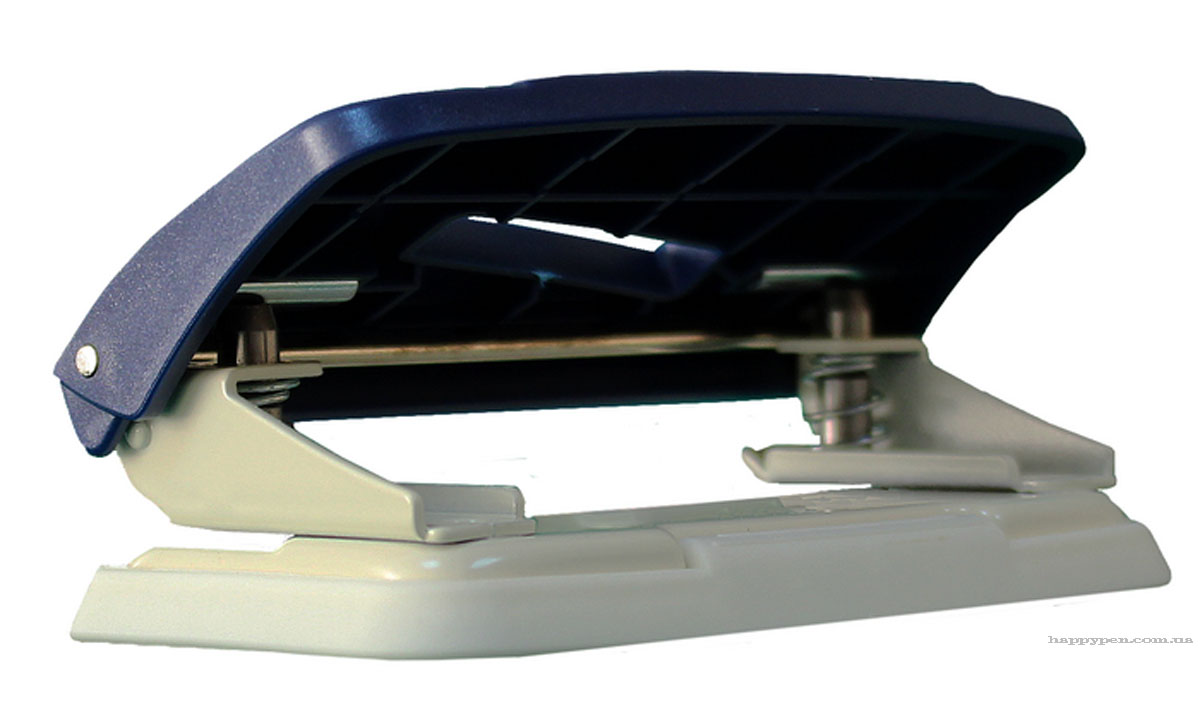 Діркопробивач на 2 отвори, до 10 аркушів (4327), без лінійки, син. NORMA - фото 1