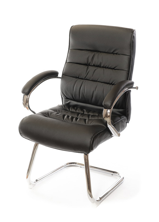 Крісло для персоналу Каміль CH CF, чорн. АКЛАС - фото 1