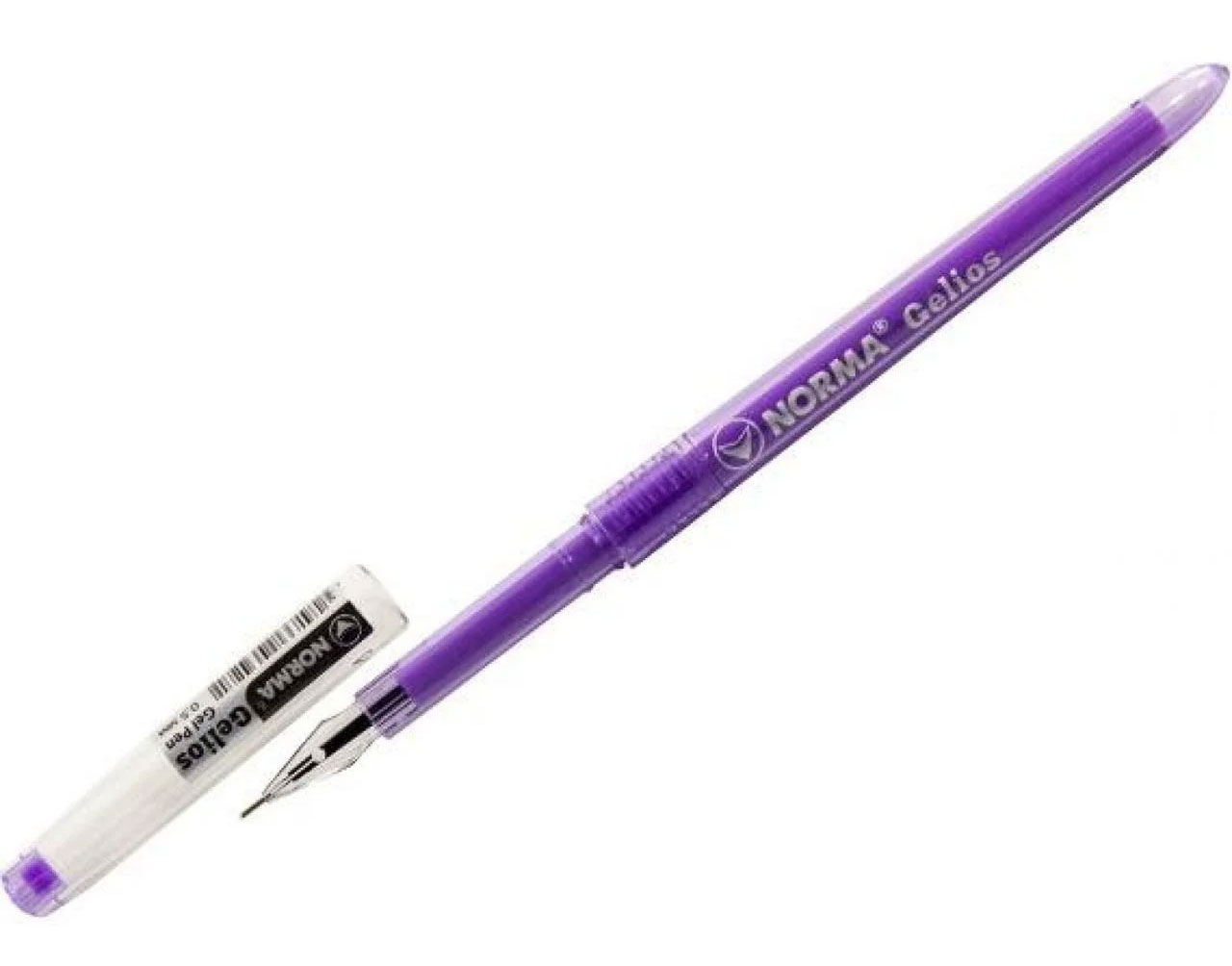 Гельова ручка Gelios, корпус фиолет., ст. фіолет. NORMA - фото 1