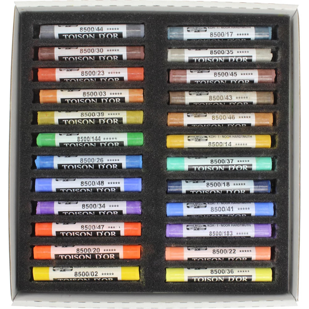 Пастель сухая 48 цветов, TOISON D'OR 8516 Koh-i-noor - фото 2