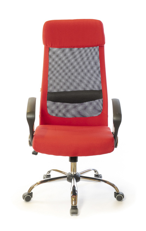 Кресло для персонала Гилмор FX СН TILT, красн. АКЛАС - фото 1