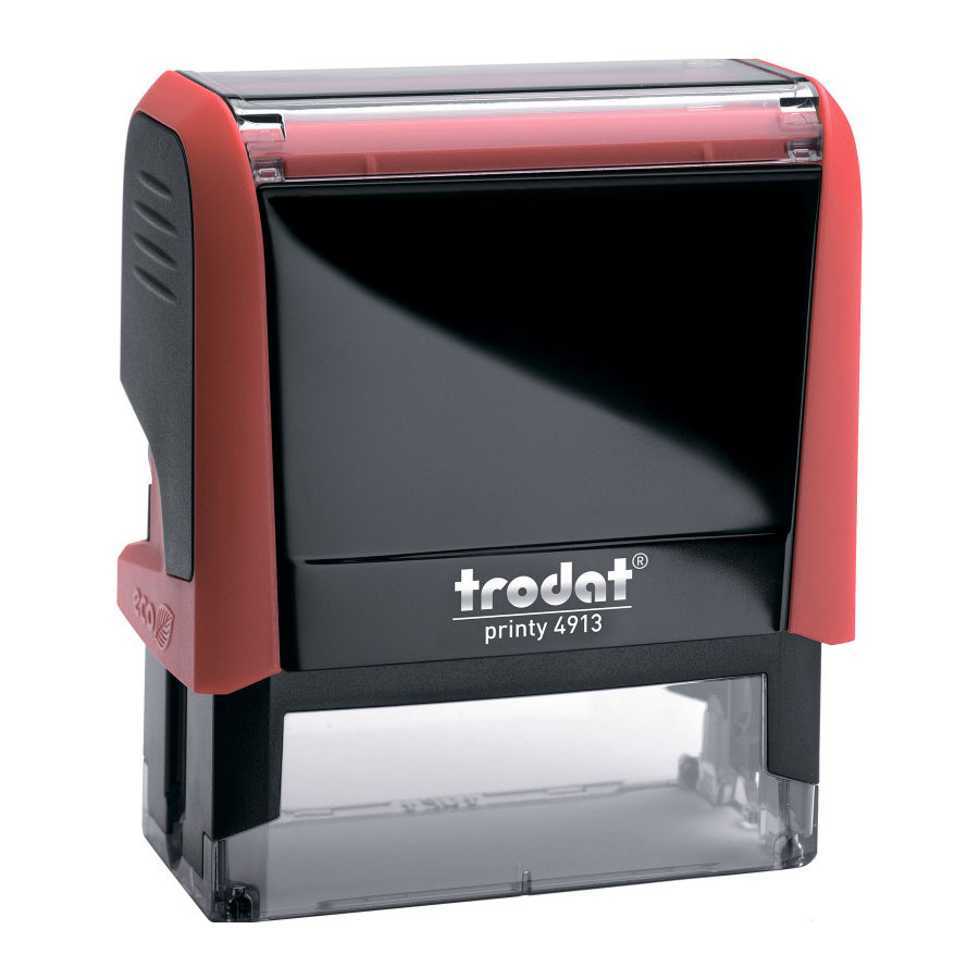 Оснастка для штампа 58х22мм. Эко, пластик. 4913, красн. Trodat - фото 1