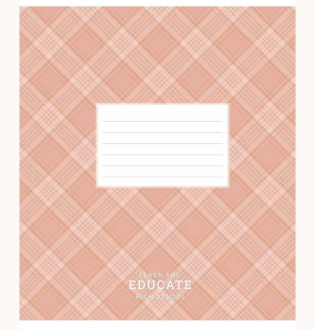 Тетрадь школьная 18л., линия, 