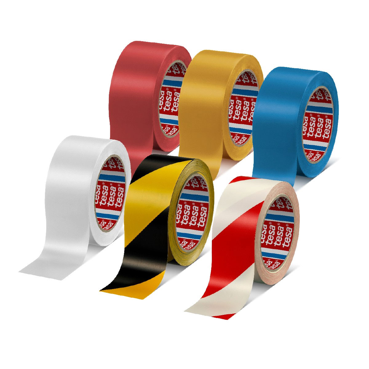 Лента сигнальная самоклеющаяся 50мм.*33м., арт.: 60760, желт. Tess - фото 4