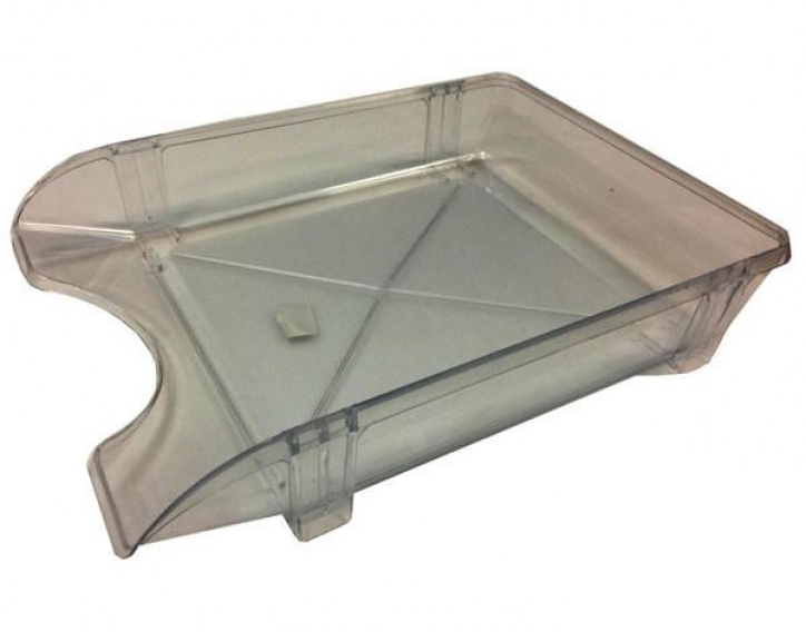 Лоток горизонтальный для бумаг ЛГ-06, дымчатый КиП - фото 1