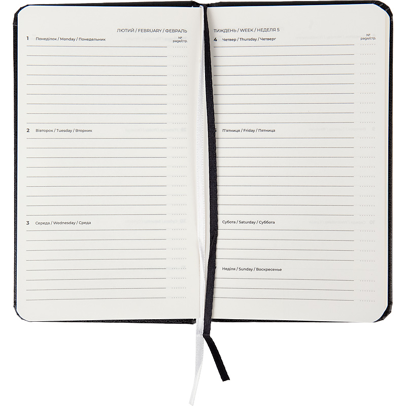 Щоденник 2021 Pocket Strong 2021, чорн. Axent - фото 3