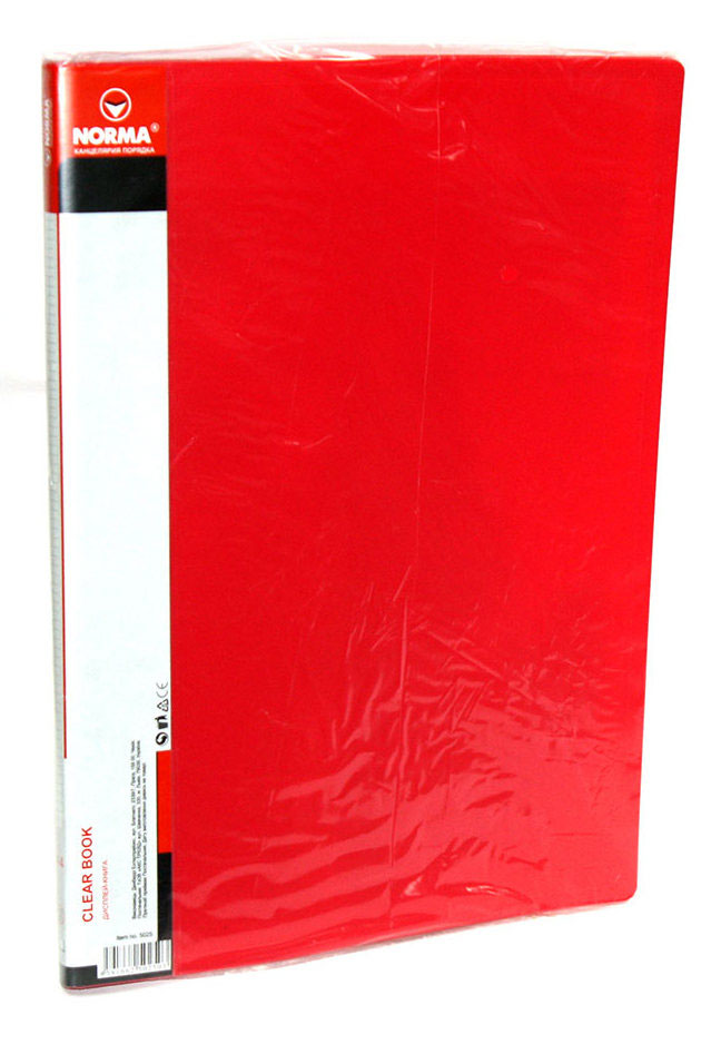 Папка на 10 файлів, товщина 600мкм, асорті NORMA - фото 2