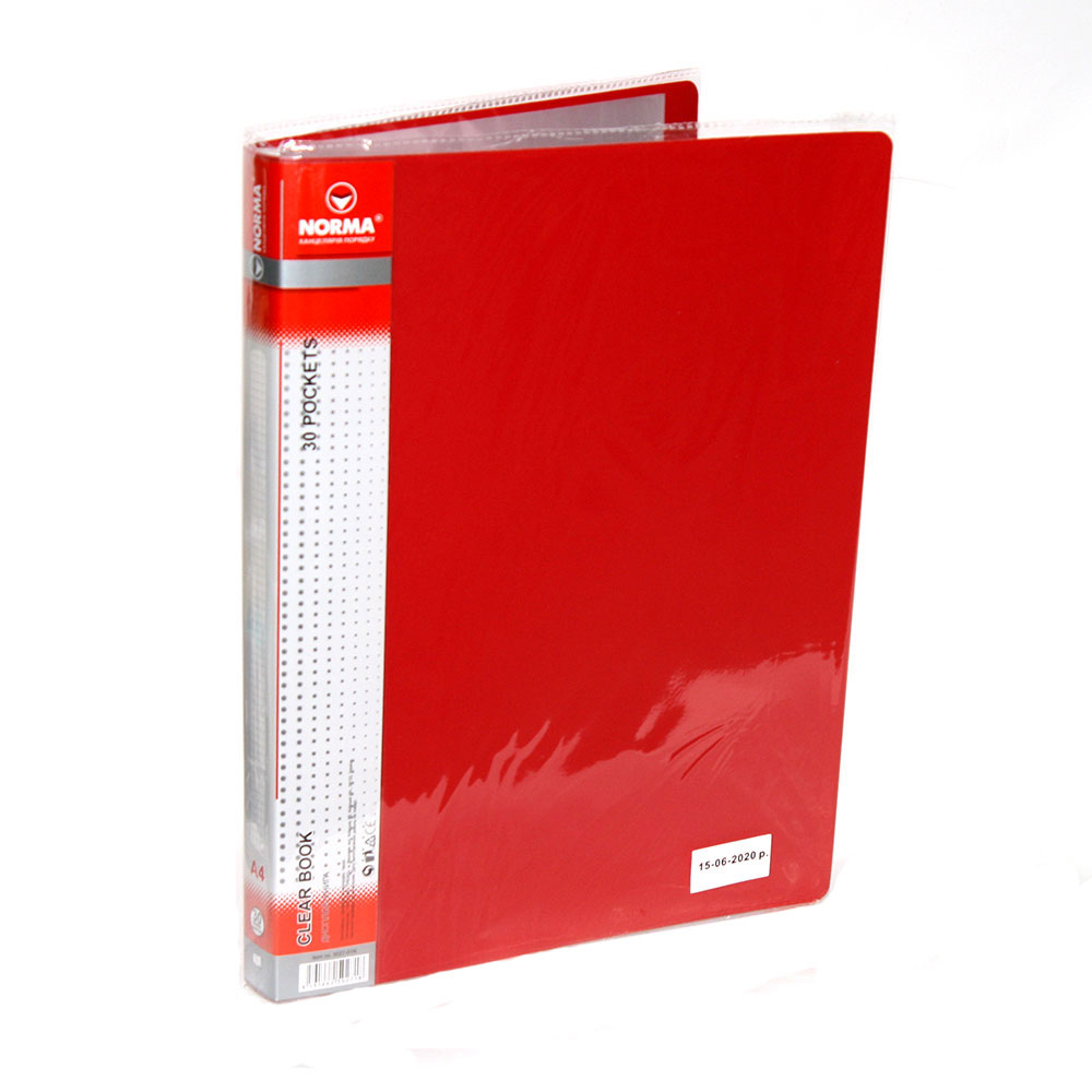 Папка на 30 файлов, толщина 600мкм., ассорт. NORMA - фото 4