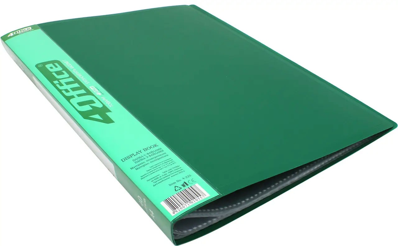 Папка на 40 файлів, асорті 4Office - фото 2