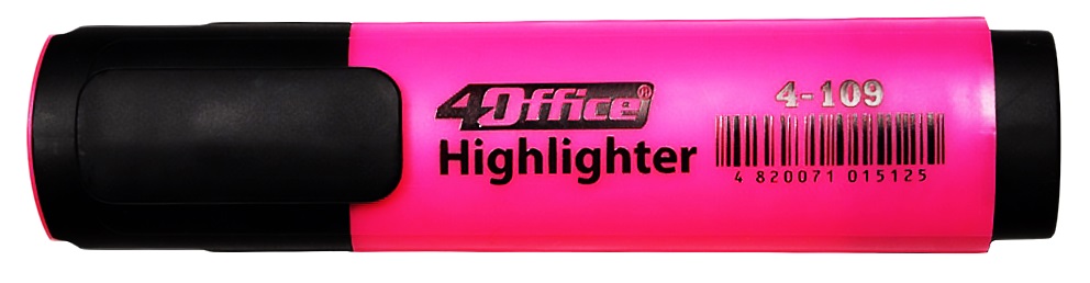 Маркер текстовий 4-109, 1-5мм., набір 6шт./уп. 4Office - фото 4