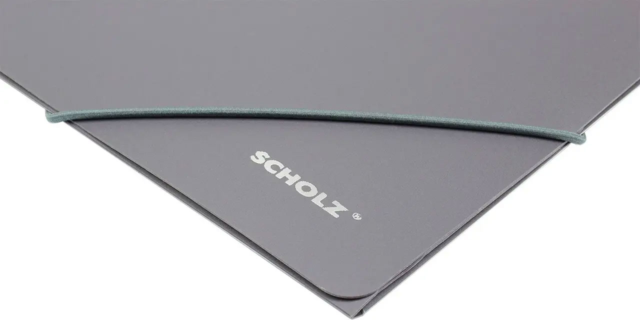 Папка на резинках А4, пластик, толщина 550мкм., ассорт. Scholz - фото 4