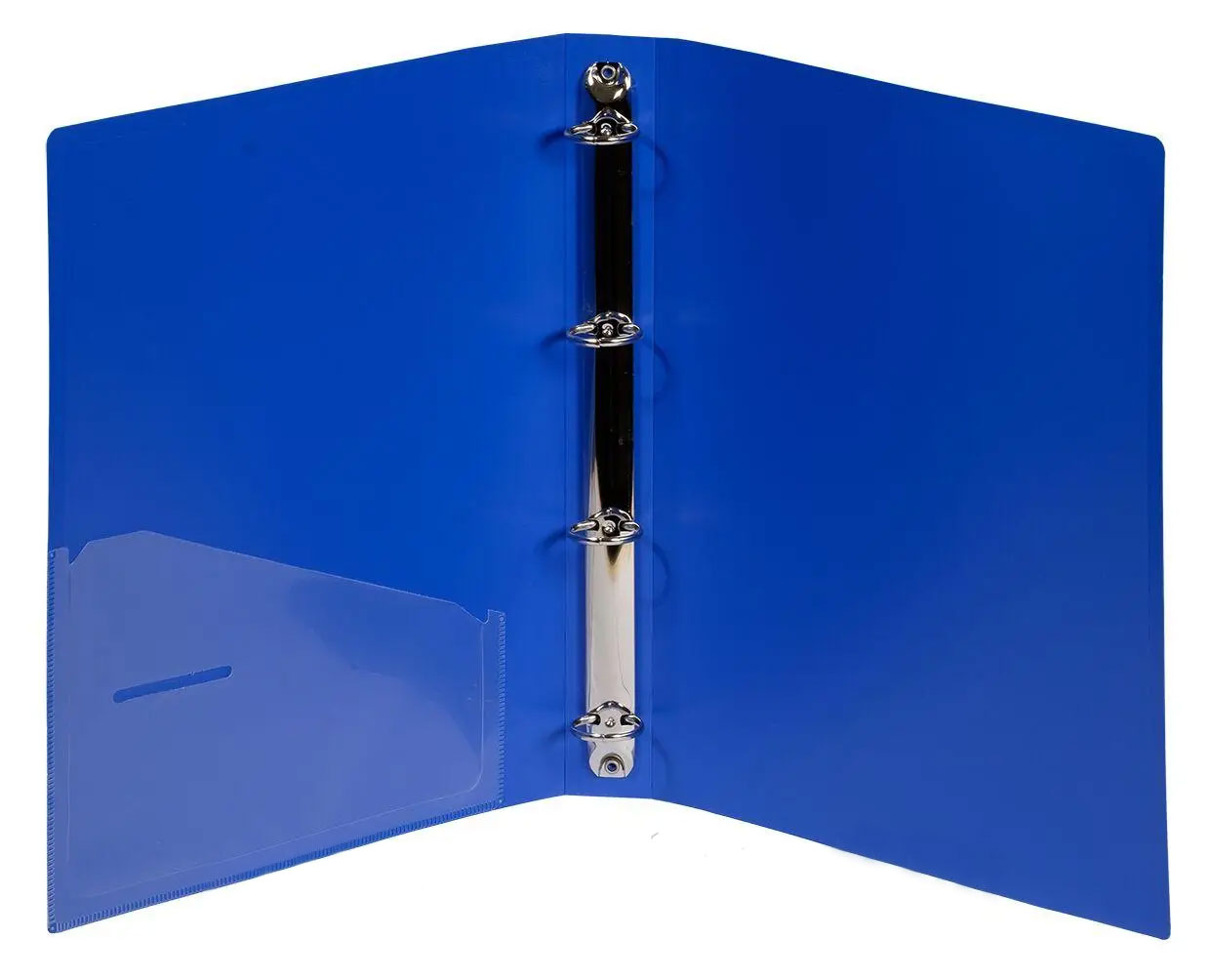 Папка А4, 45мм., 4кільця, пластик PР, асорті NORMA - фото 3