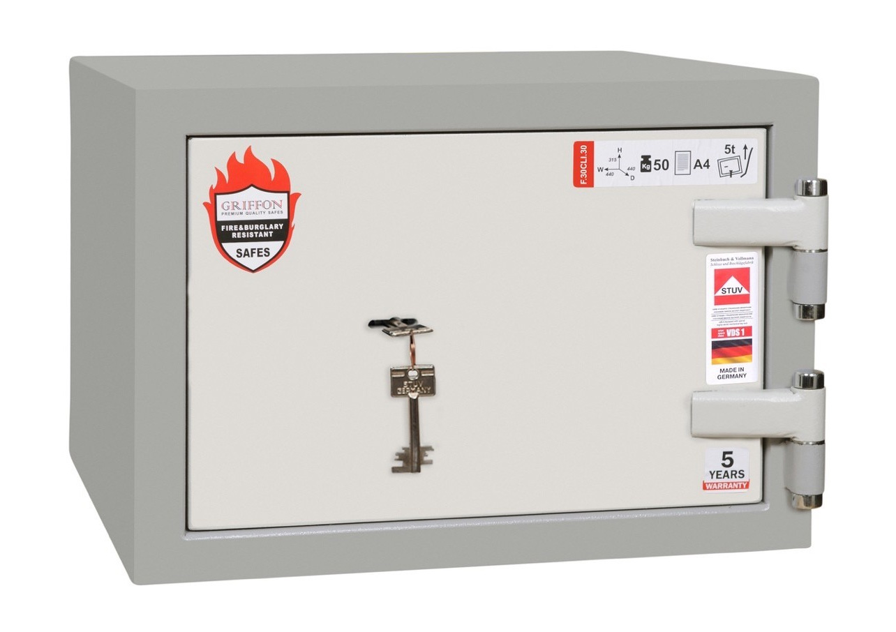 Сейф вогнезламостійкий (315*440*440мм.) F.30CLI.30.K Griffon - фото 4