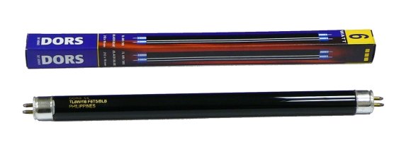 Лампа люмінесцентна ультрафіолетова 6Вт DORS - фото 3