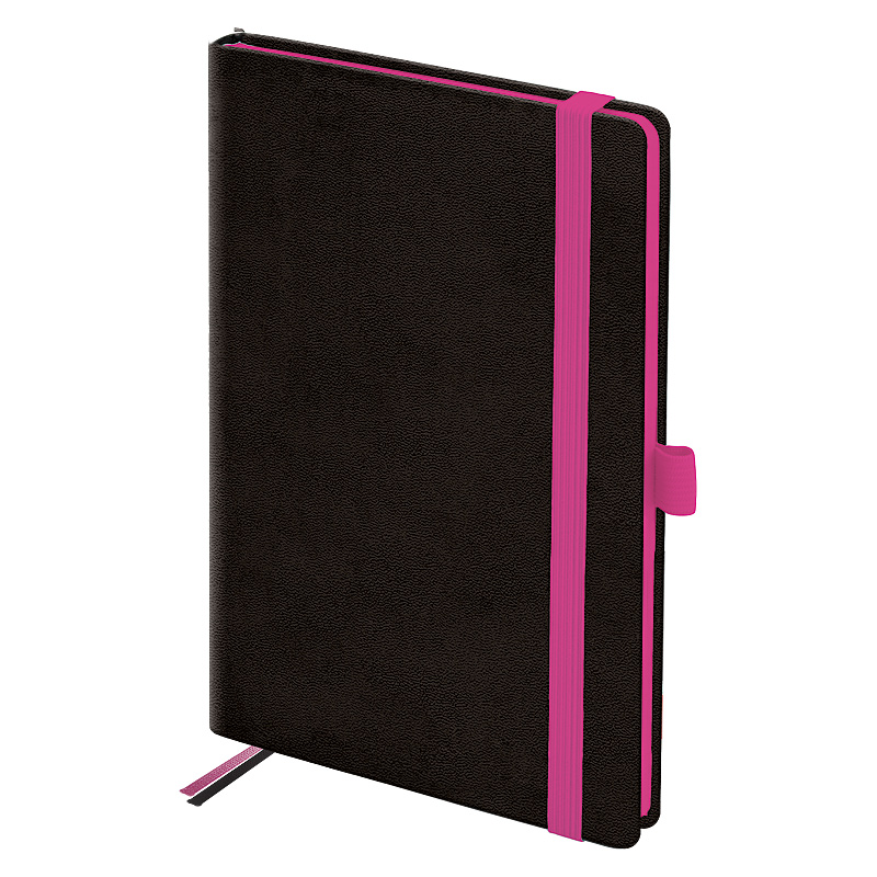 Еженедельник недатированный Смарт Strong, розовый срез, черн. Brunnen - фото 4