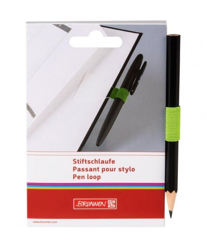 Петля самоклеющаяся для ручки салатовая Brunnen - фото 2