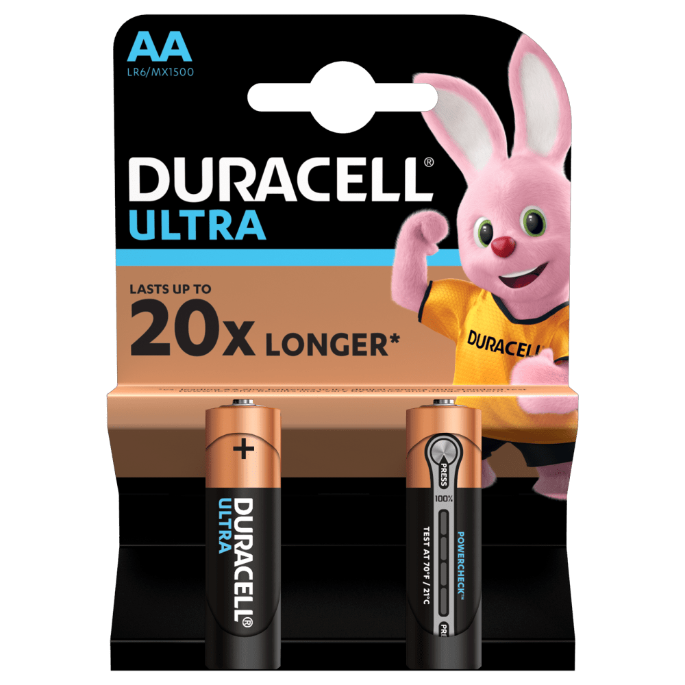 Батарейка LR6/АА/MN1500 ULTRA (2шт/уп.) Duracell - фото 5