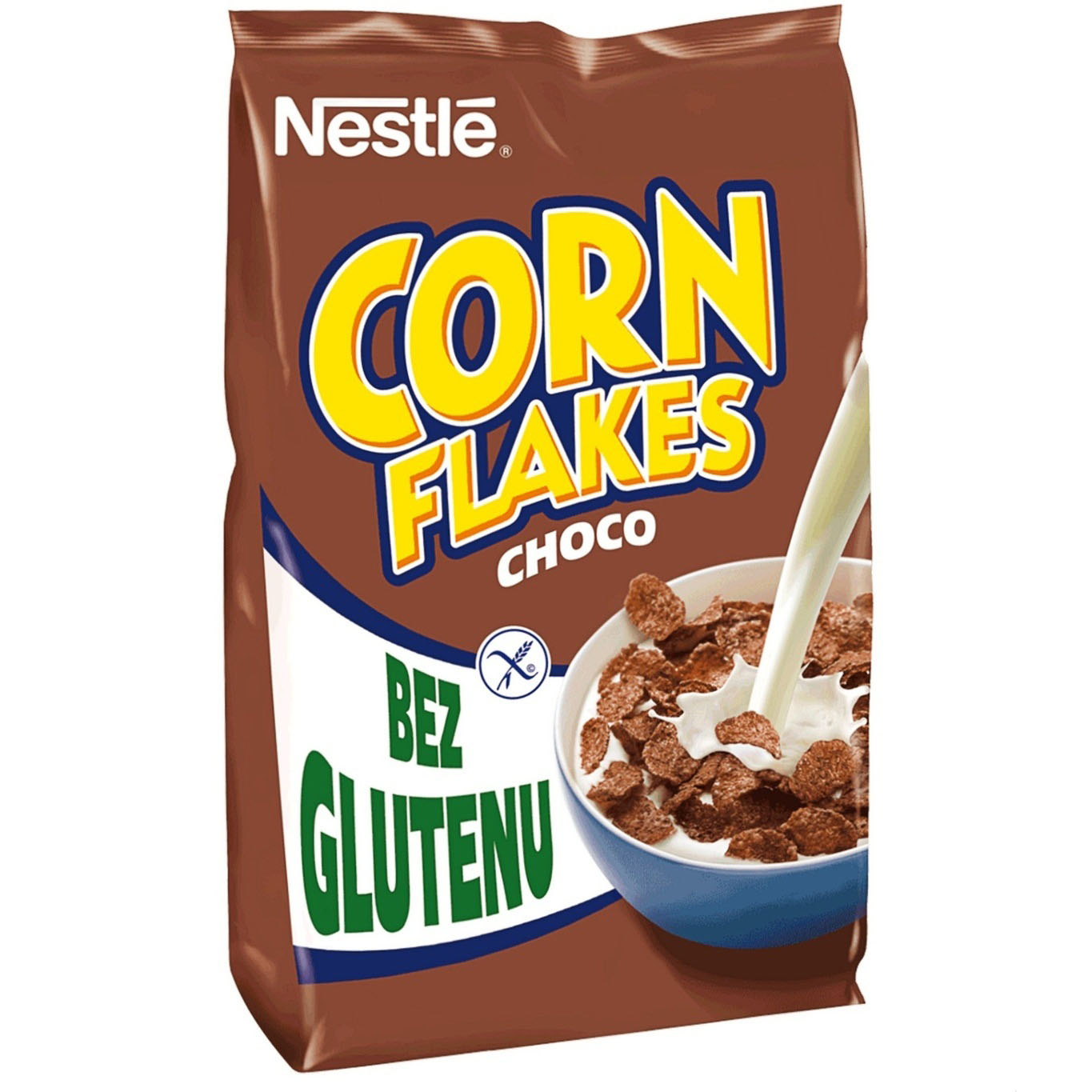 Готовый завтрак Corn Flakes Какао с витаминами, 450г. Nestle - фото 1