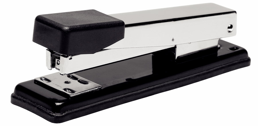 Степлер 24/6, 20л., E15,  плечо 30см., черн. Rapid - фото 1