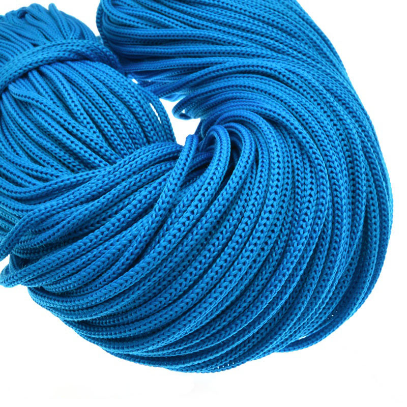 Шнур поліпропіленовий 3мм, син. Україна - фото 1