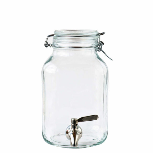 Лимонадница, 3л. Bormioli, кран из нержавеющей стали, прозр. Италия - фото 5