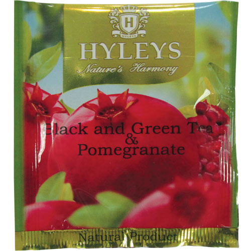 Чай Гармония природы, черный и зеленый с гранатом, 25пак. по 1,5г., термосаше Hyleys - фото 2