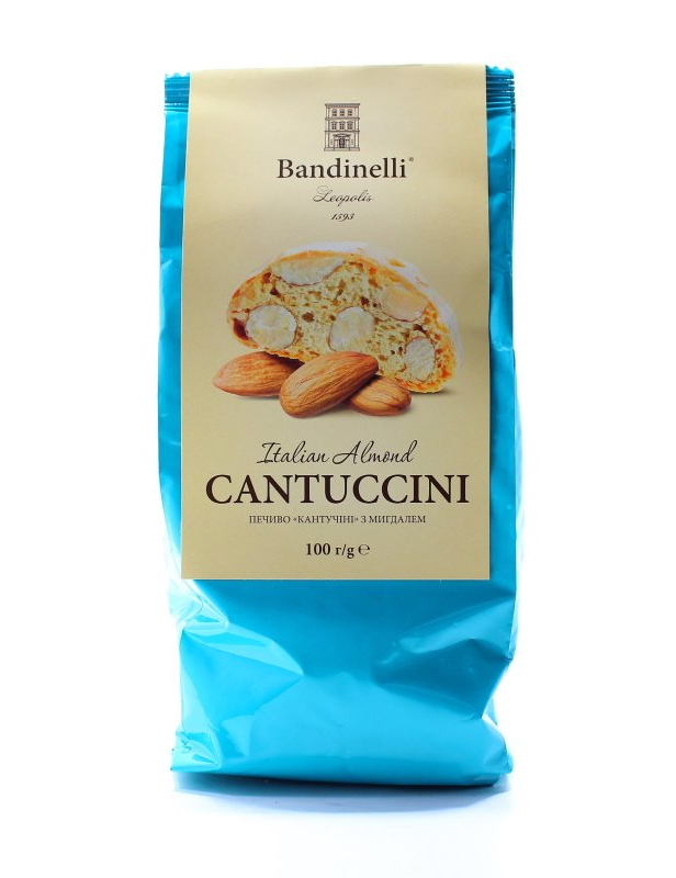 Печенье Кантучини миндальное 100 г Bandinelli - фото 1