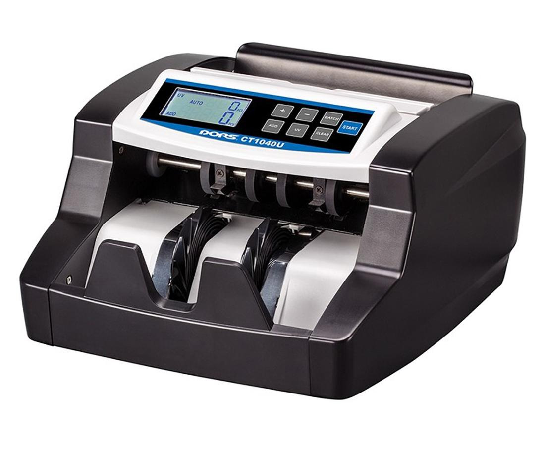 Счетчик банкнот CT1040, Офисный, серый DORS - фото 4