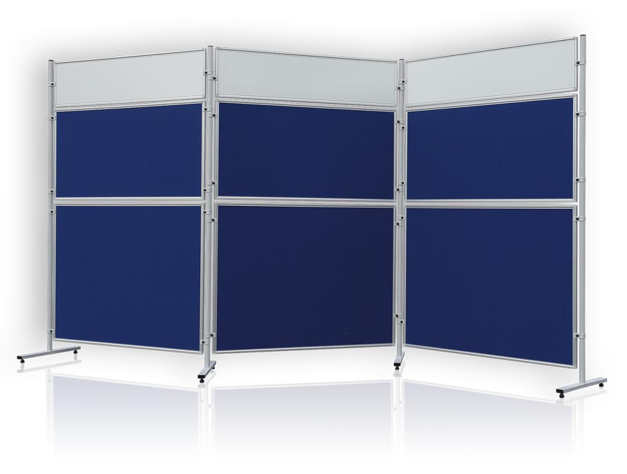 Доска модерационная 120х60см., сухостираемая, алюминиевая рамка 2x3 - фото 1