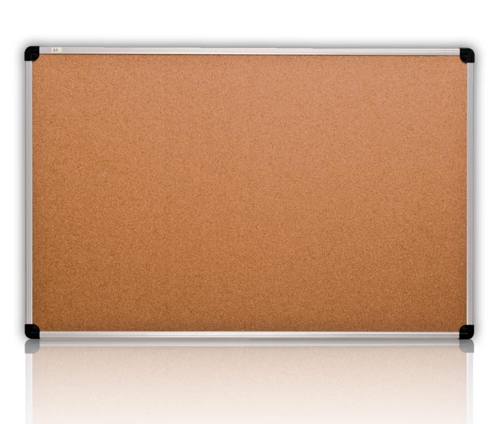 Доска пробковая S-line 65*100см., алюминиевая рамка ABC - фото 3