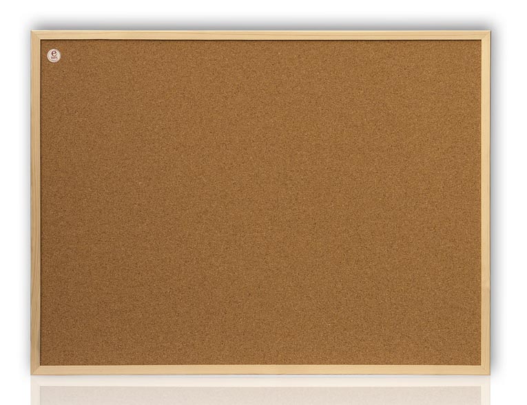 Доска пробковая (сосна) 30*40см., деревянная рамка 2x3 - фото 3