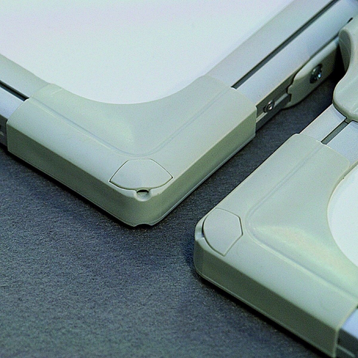 Дошка біла магнітна сухостиральна FX 120*360см, складна на 5 робочих поверхонь, алюмін. рамка, лак 2x3 - фото 5