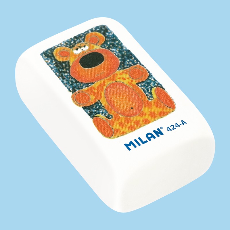 Гумка 424А, синтетична, біл. MILAN - фото 2