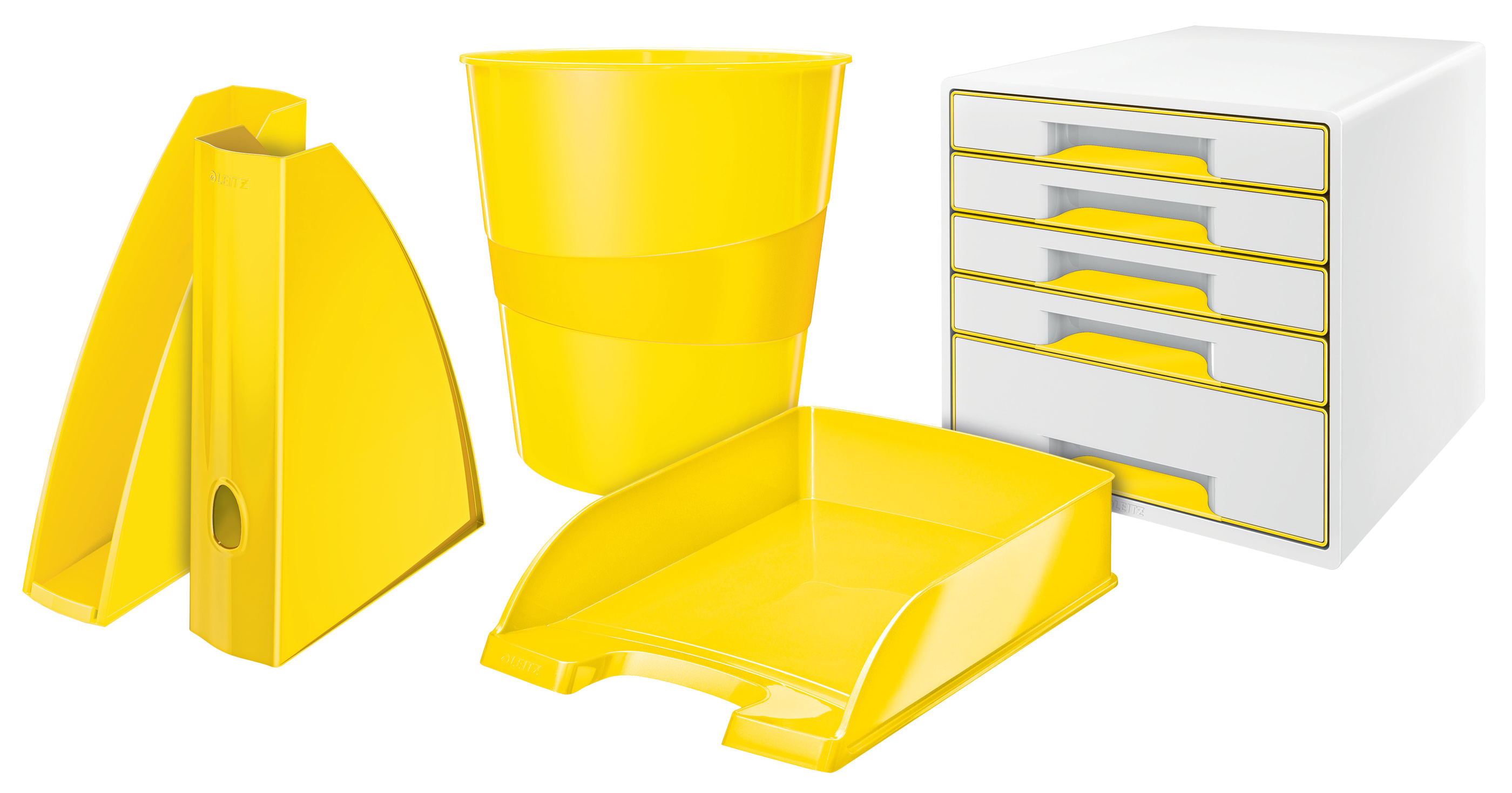Лоток горизонтальний Wow, металік жовтий LEITZ - фото 2