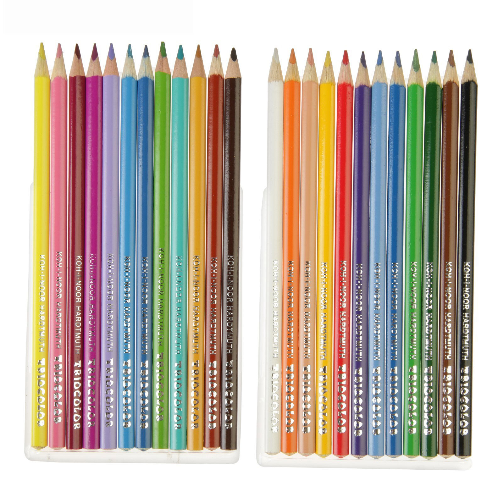 Карандаши цветные, 24цв., TRIOCOLOR Koh-i-noor - фото 1