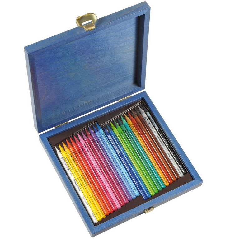 Олівці кольорові бездеревні, 24кол., Progresso, дер./коробка Koh-i-noor - фото 3