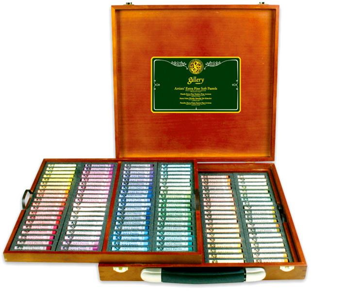 Пастель сухая мягкая 160 цветов, MPA-160 в деревянном футляре Mungyo - фото 1