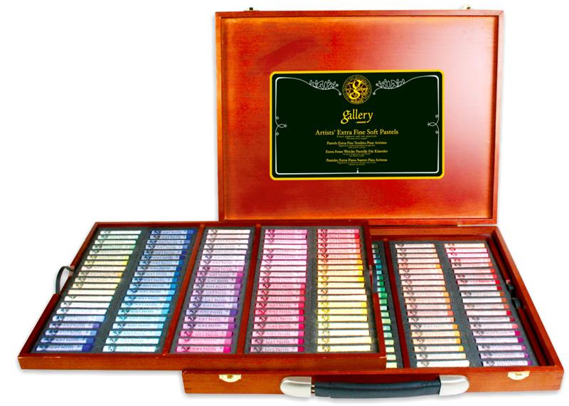 Пастель сухая мягкая 200 цветов, MPA-200 в деревянном футляре Mungyo - фото 1