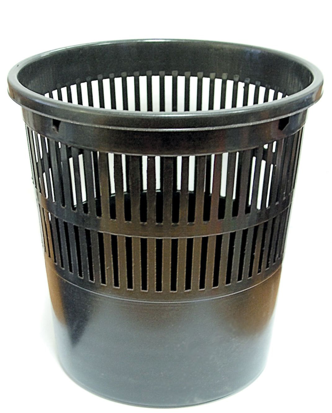 Корзина для паперів 8л. пластикова, чорн. КіП - фото 1