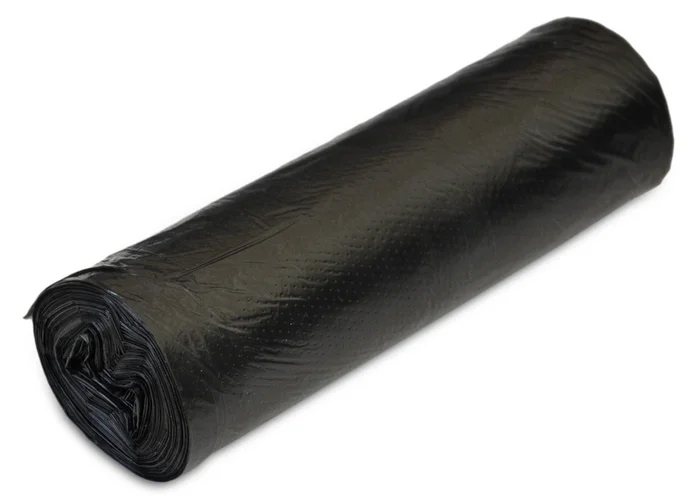 Мешок для мусора на 60литров 60*80см.*20шт., LDPE плотные, черн. Украина - фото 1